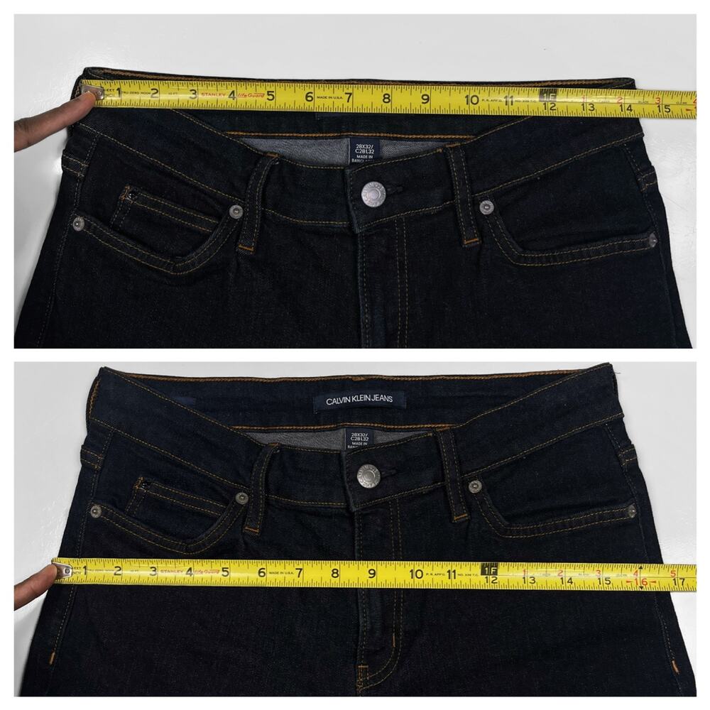 Calvin Klein Jeans Mid Rise Skinny Jeans CKJ 011 - Picture 14 of 16